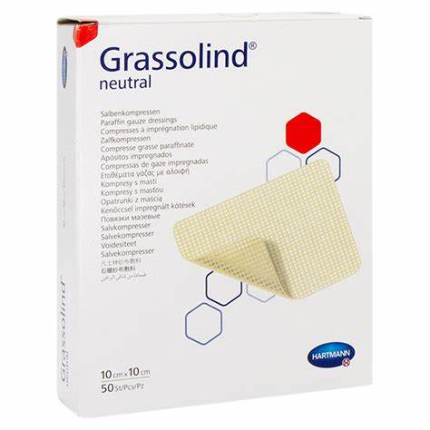 Pansement gras avec imprégnation neutre